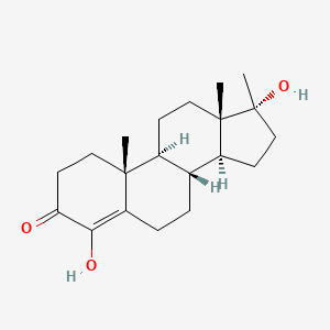 (17alpha)-4,17-Dihydroxy-17-methylandrost-4-en-3-one