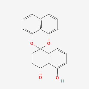 molecular formula C20H14O4 B1243007 palmarumycin CP2 