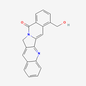 molecular formula C20H14N2O2 B1243016 22-羟基阿库米那汀 