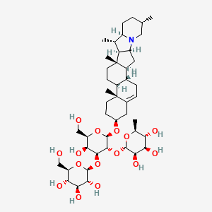 molecular formula C45H73NO15 B1243021 alpha-Solanin CAS No. 51938-42-2