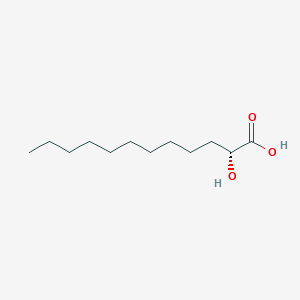 molecular formula C12H24O3 B1243034 (R)-2-羟基月桂酸 CAS No. 70267-25-3