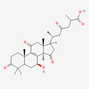 molecular formula C30H42O7 B12430529 Ganoderic-acid-D 