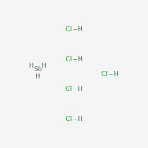 Stibane;pentahydrochloride