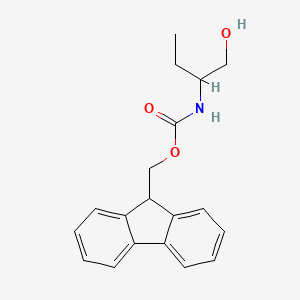 9H-fluoren-9-ylmethyl N-(1-hydroxybutan-2-yl)carbamate