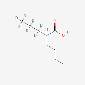 molecular formula C9H18O2 B12430564 2-Propylhexanoic Acid-d7 