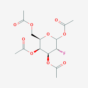 [(2R,3S,4S,5R)-3,4,6-triacetyloxy-5-fluorooxan-2-yl]methyl acetate