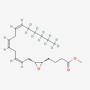 molecular formula C21H34O3 B12430580 (+/-)5(6)-EET methyl ester-d11 