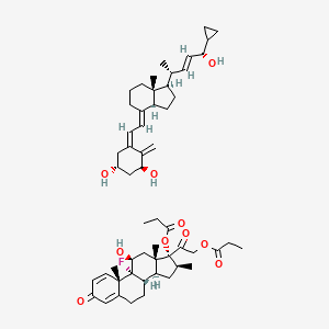 molecular formula C55H77FO10 B1243062 Enstilar CAS No. 485805-18-3
