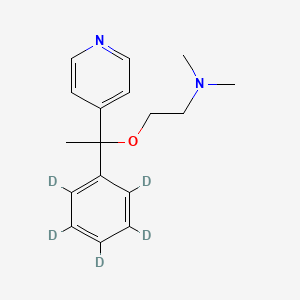 Doxylamine 4-pyridinyl isomer-d5