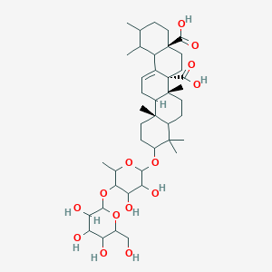 molecular formula C42H66O14 B12430725 (+)-Rubelloside B 