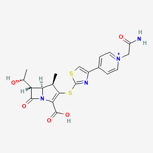 molecular formula C20H21N4O5S2+ B1243074 SM-17466 