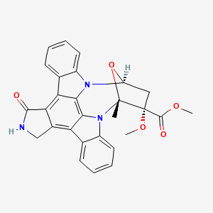 molecular formula C28H23N3O5 B1243080 Antibiotic KT 5822 CAS No. 108043-96-5