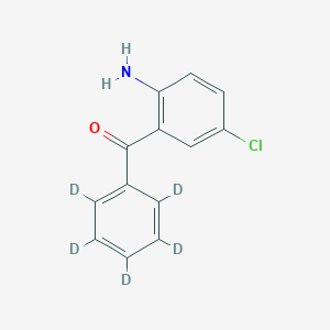 (2-Amino-5-chlorophenyl)-(2,3,4,5,6-pentadeuteriophenyl)methanone