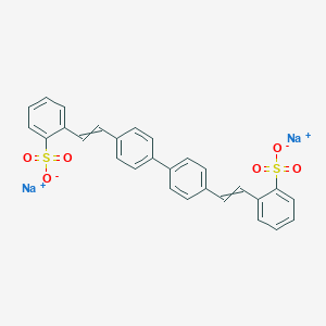 B124310 Sodium 2,2'-([1,1'-biphenyl]-4,4'-diylbis(ethene-2,1-diyl))dibenzenesulfonate CAS No. 27344-41-8