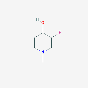 3-Fluoro-1-methylpiperidin-4-ol