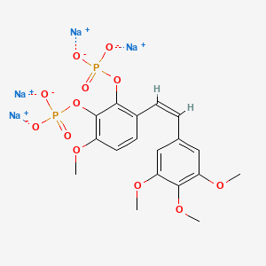 Combretastatin A-1 phosphate (tetrasodium)