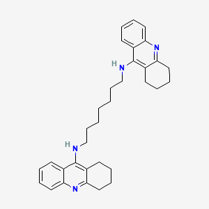 molecular formula C33H40N4 B1243108 bis(7)-Tacrine CAS No. 181865-13-4