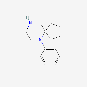 6-(2-Methylphenyl)-6,9-diazaspiro[4.5]decane