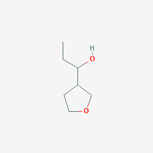 molecular formula C7H14O2 B12431195 1-(Oxolan-3-yl)propan-1-ol 