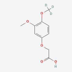 2-(3,4-Dimethoxyphenoxy)acetic acid-d3