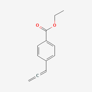 Benzoic acid, 4-(1,2-propadienyl)-, ethyl ester