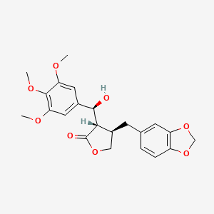 molecular formula C22H24O8 B1243128 鬼臼毒素 