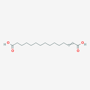 Pentadec-2-enedioic acid