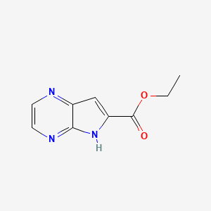 Ethyl 5H-pyrrolo[2,3-b]pyrazine-6-carboxylate