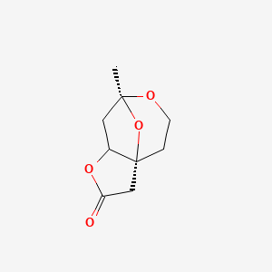 (3aR,7S,8aR)-Tetrahydro-7-methyl-7H-3a,7-epoxyfuro[2,3-d]oxepin-2(3H)-one