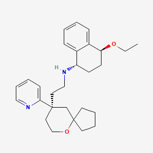 molecular formula C28H38N2O2 B12431433 Tegileridine CAS No. 2095345-66-5