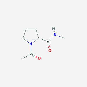 1-acetyl-N-methylpyrrolidine-2-carboxamide