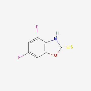 4,6-Difluoro-1,3-benzoxazole-2-thiol