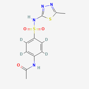 Sulfamethizole N4-acetate-d4