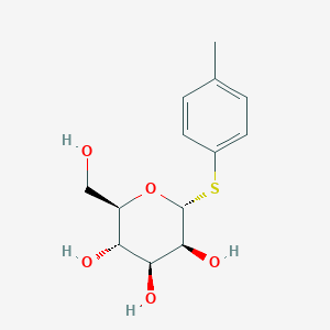 (2R,3S,4S,5S,6R)-2-(hydroxymethyl)-6-(4-methylphenyl)sulfanyloxane-3,4,5-triol