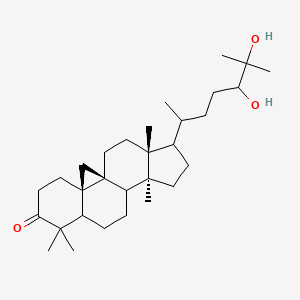 (1S,3R,12S,16R)-15-(5,6-dihydroxy-6-methylheptan-2-yl)-7,7,12,16-tetramethylpentacyclo[9.7.0.01,3.03,8.012,16]octadecan-6-one