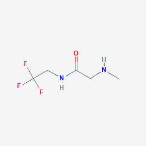 2-(methylamino)-N-(2,2,2-trifluoroethyl)acetamide