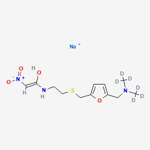 Demethylamino Ranitidine acetamide-d6 (sodium)