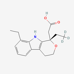 molecular formula C17H21NO3 B12431867 (S)-(+)-Etodolac-d3 