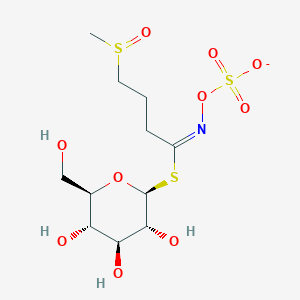 molecular formula C11H20NO10S3- B1243189 Glucoiberin 