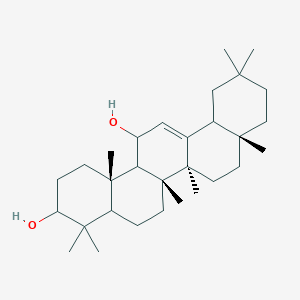 molecular formula C30H50O2 B12431950 (3beta,11alpha)-Olean-12-ene-3,11-diol; 11alpha-Hydroxy-beta-amyrin 