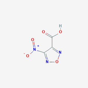 B124320 4-Nitro-1,2,5-oxadiazole-3-carboxylic acid CAS No. 159014-11-6