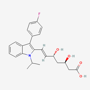 Fluvastatin sodium anti-isomer free acid