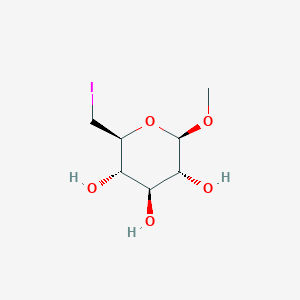 Methyl 6-deoxy-6-iodo-beta-D-glucopyranoside