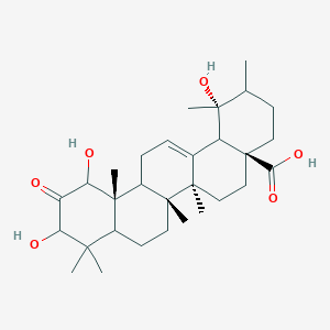 (1R,4aS,6aS,6bR,12aR)-1,10,12-trihydroxy-1,2,6a,6b,9,9,12a-heptamethyl-11-oxo-3,4,5,6,7,8,8a,10,12,12b,13,14b-dodecahydro-2H-picene-4a-carboxylic acid