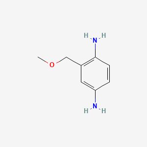 molecular formula C8H12N2O B1243227 2-(甲氧基甲基)苯-1,4-二胺 CAS No. 337906-36-2