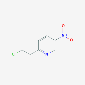 2-(2-Chloroethyl)-5-nitropyridine