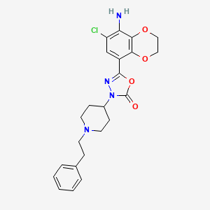 molecular formula C23H25ClN4O4 B1243232 Capeserod CAS No. 769901-96-4