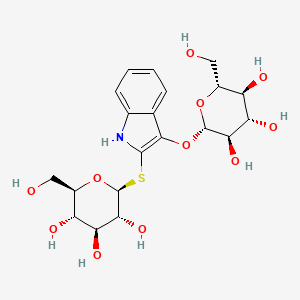 molecular formula C20H27NO11S B1243240 Calanthoside 