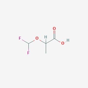 2-(Difluoromethoxy)propanoic acid