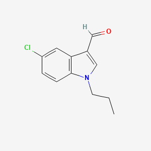 5-Chloro-1-propylindole-3-carbaldehyde